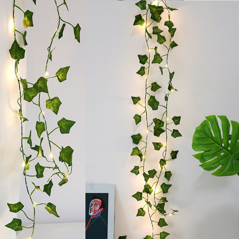 Artificial Ivy Leaf LED String Light