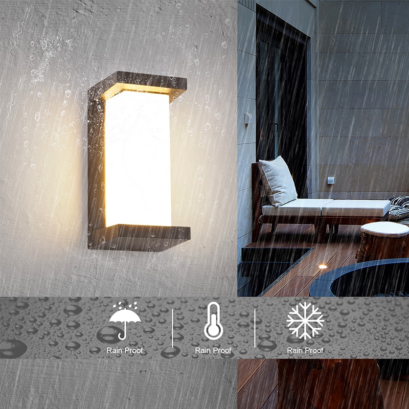 18W LED Waterproof Wall Light
